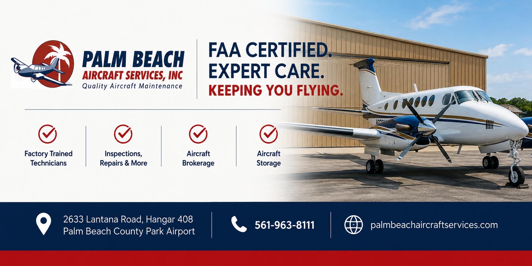 Palm Beach Aircraft Services - FAA Certified Expert Care